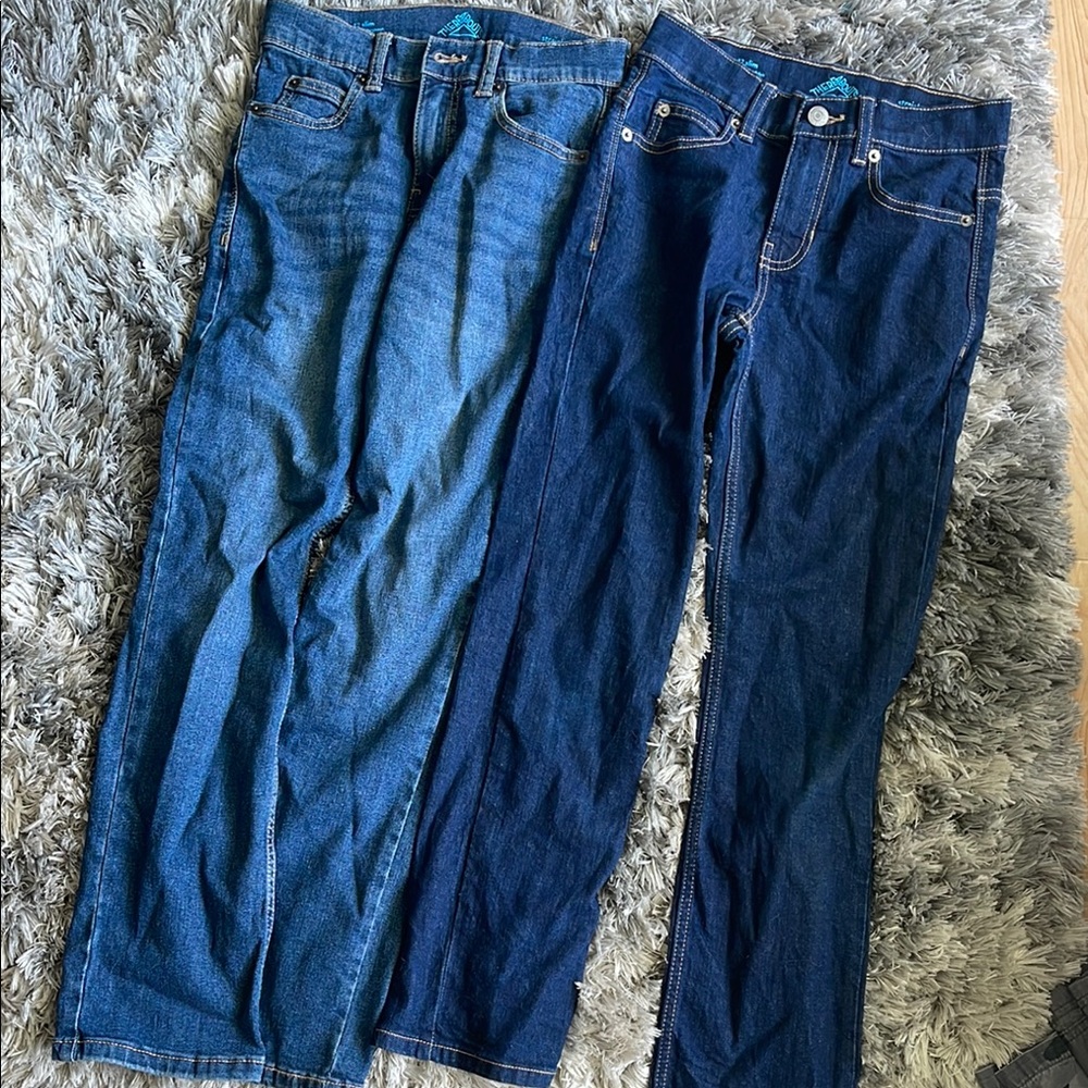 Kids Blue Jeans Set 12 Slim